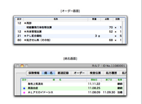 診療行為チェッカー機能